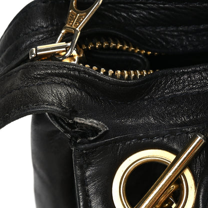 Chanel Lambskin Quilted Shoulder Bag Black 11 of 11