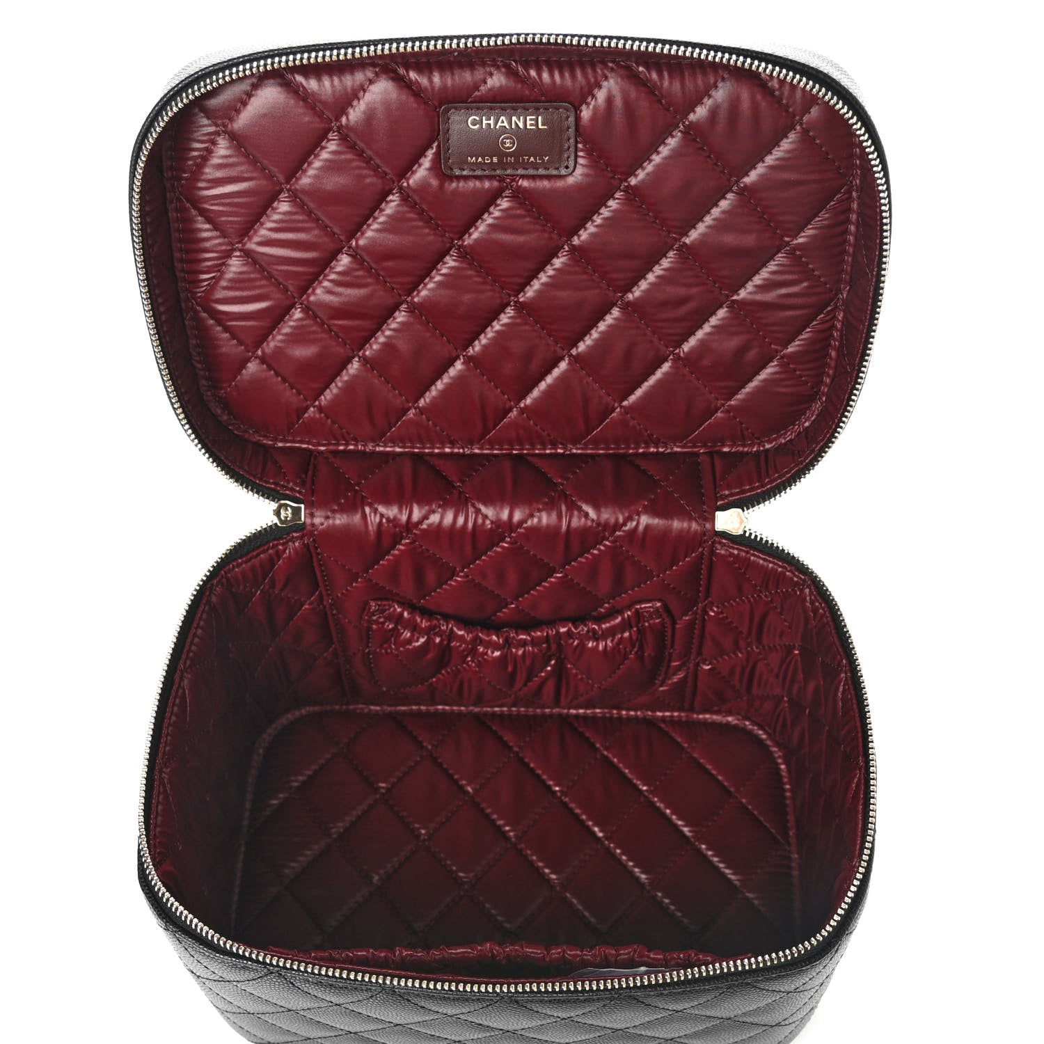 Chanel Caviar Quilted Large Vanity Pouch Black 5 of 9