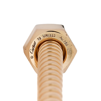 Cartier 18K Yellow Gold Ecrou de Cartier Bracelet 19 3 of 4