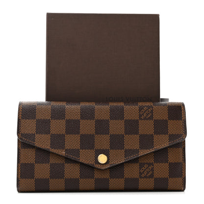 Louis Vuitton Damier Ebene Sarah Wallet NM 8 of 8