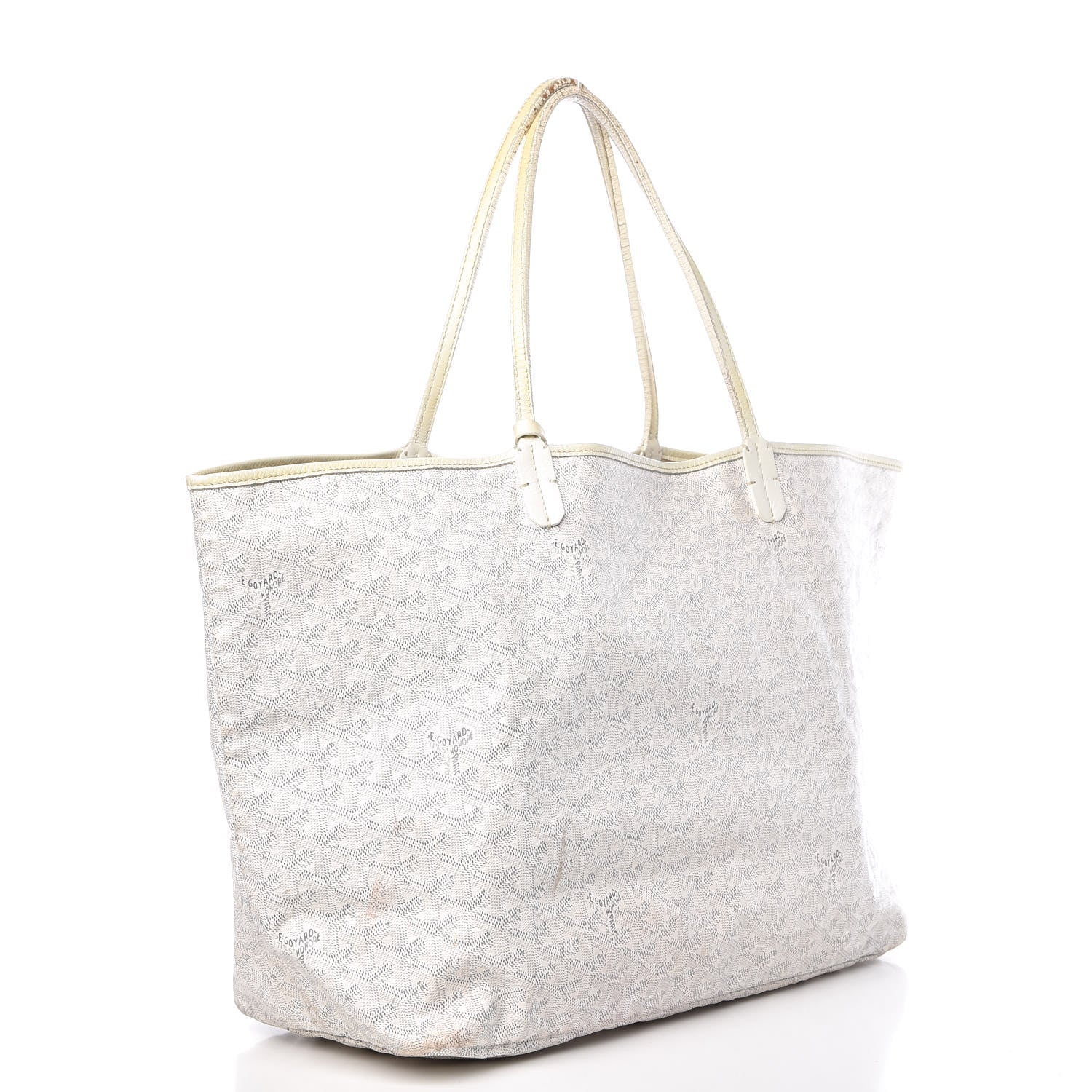 Goyard Goyardine Saint Louis GM White 3 of 28