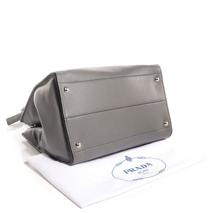 Prada Vitello Daino Shopping Tote Marmo 4 of 11