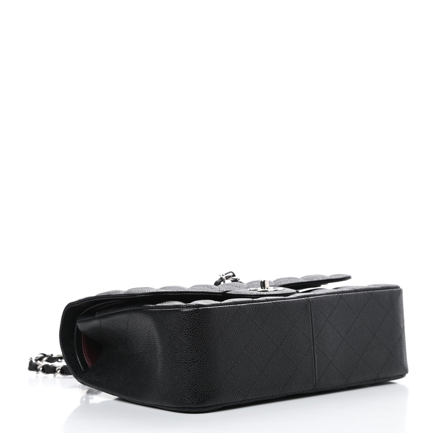 Chanel Caviar Quilted Jumbo Double Flap Black 4 of 11