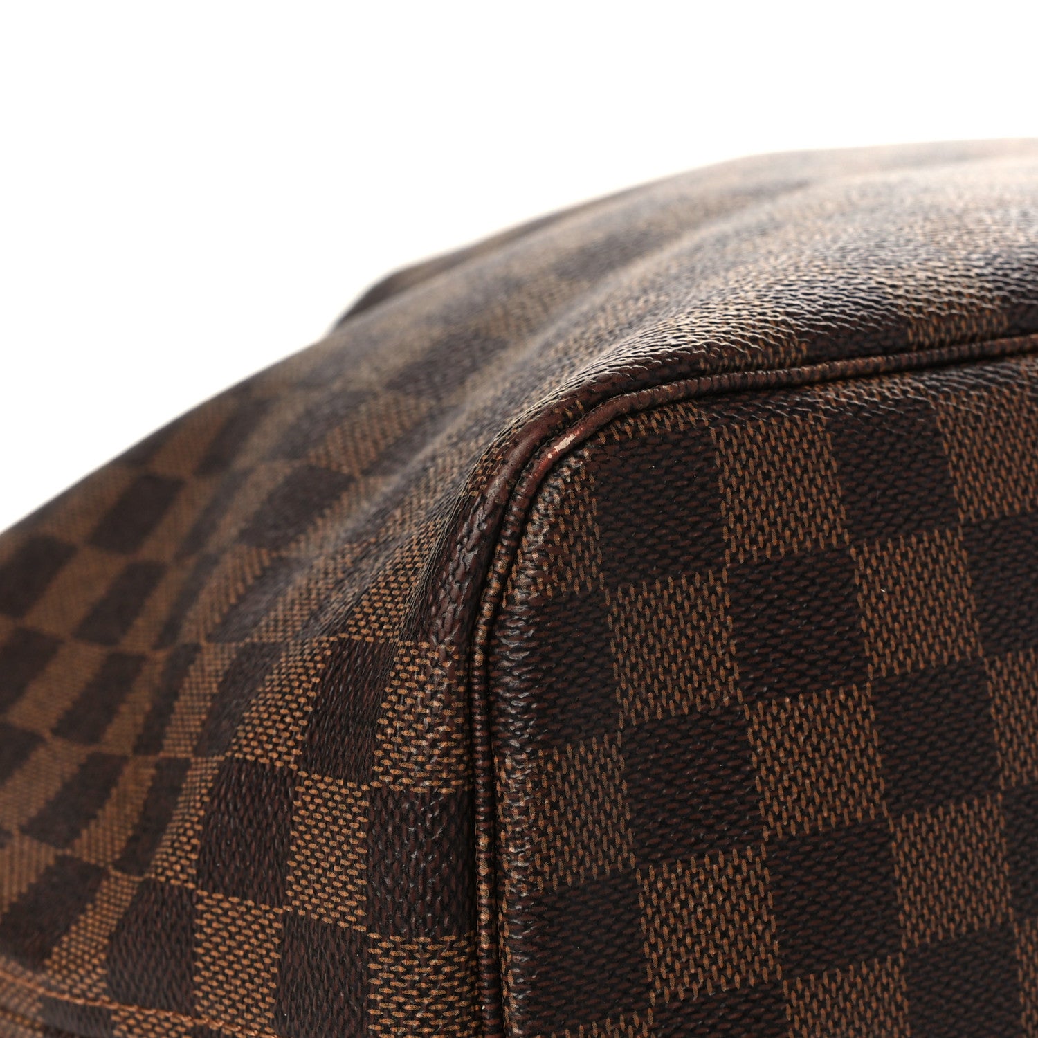 Louis Vuitton Damier Ebene Neo Neverfull MM Rose Ballerine 7 of 10