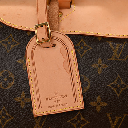 Louis Vuitton Monogram Alize 2 Compartment Luggage Travel Bag 22 of 39