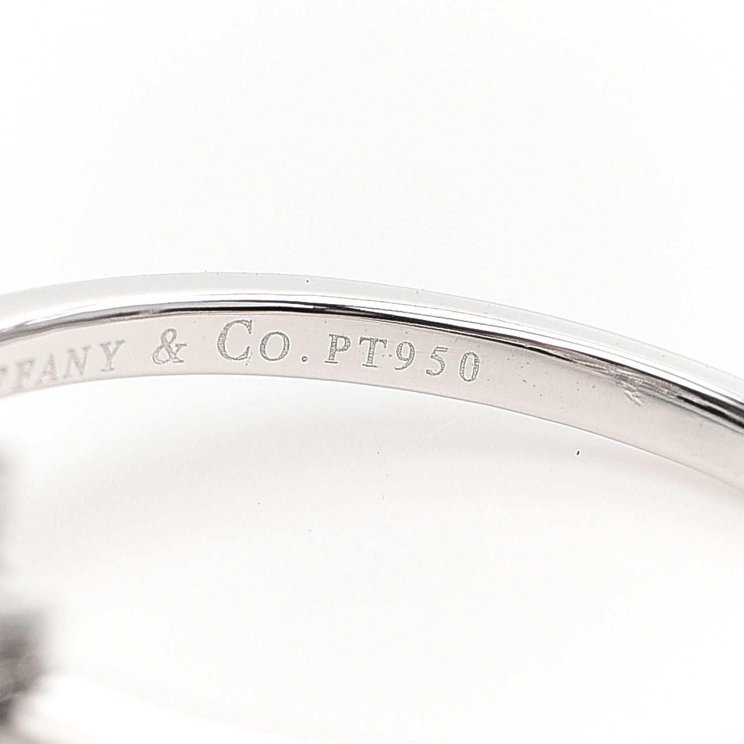 Tiffany Platinum Diamond Enchant Garden Flower Ring 50 5.5 5 of 6