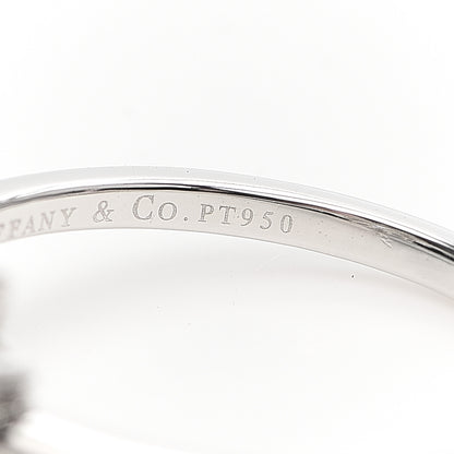 Tiffany Platinum Diamond Enchant Garden Flower Ring 50 5.5 5 of 6
