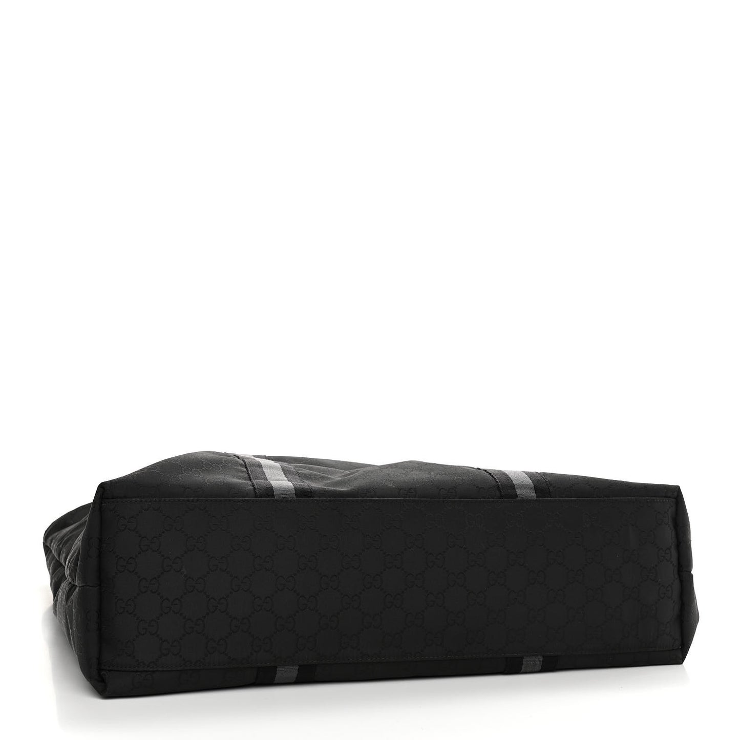 Nylon Monogram Tote Black