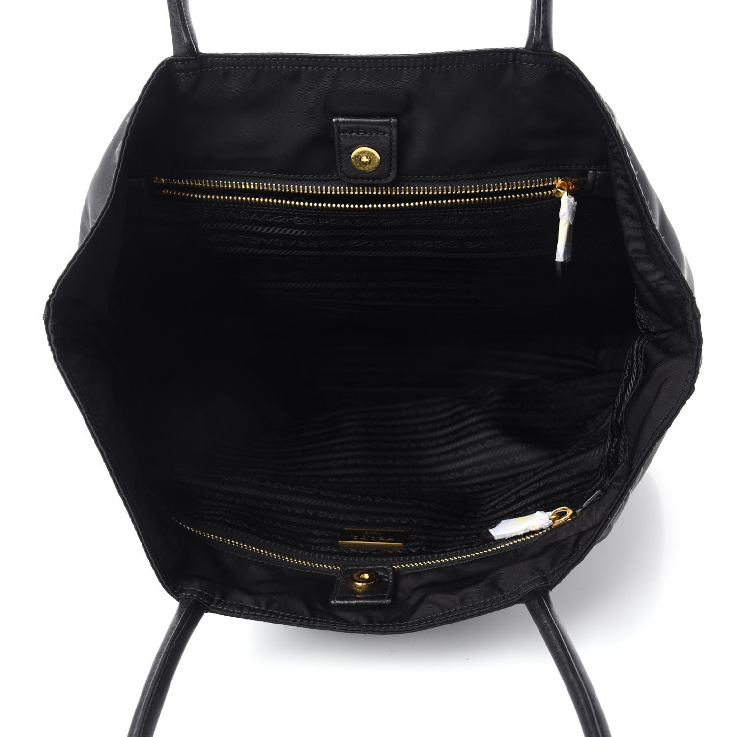 Prada Tessuto Nylon Tote Black 5 of 11