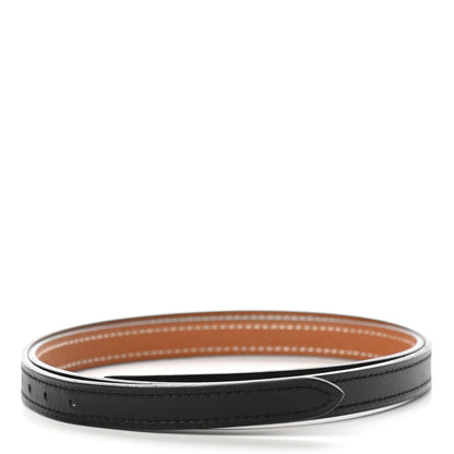 Hermes Epsom Swift 13mm Belt Strap 80 Gold Black 2 of 8