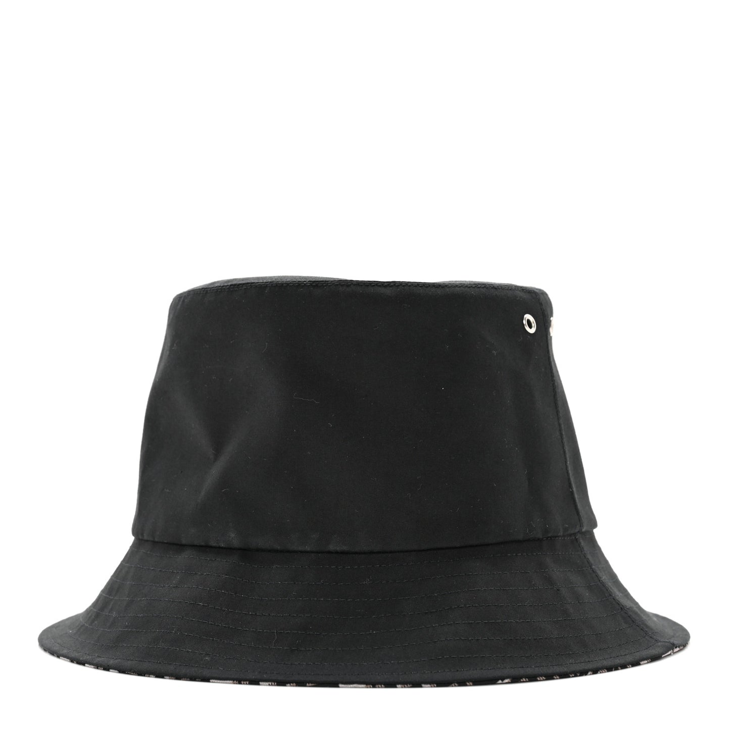 Oblique Reversible Teddy-D Brim Bucket Hat 57 Black