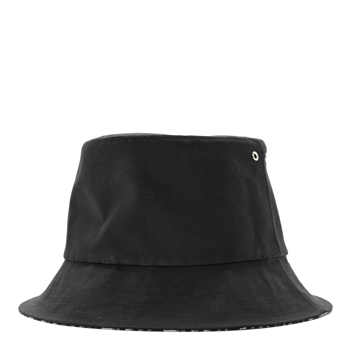 Christian Dior Oblique Reversible Teddy-D Brim Bucket Hat 57 Black 1 of 16