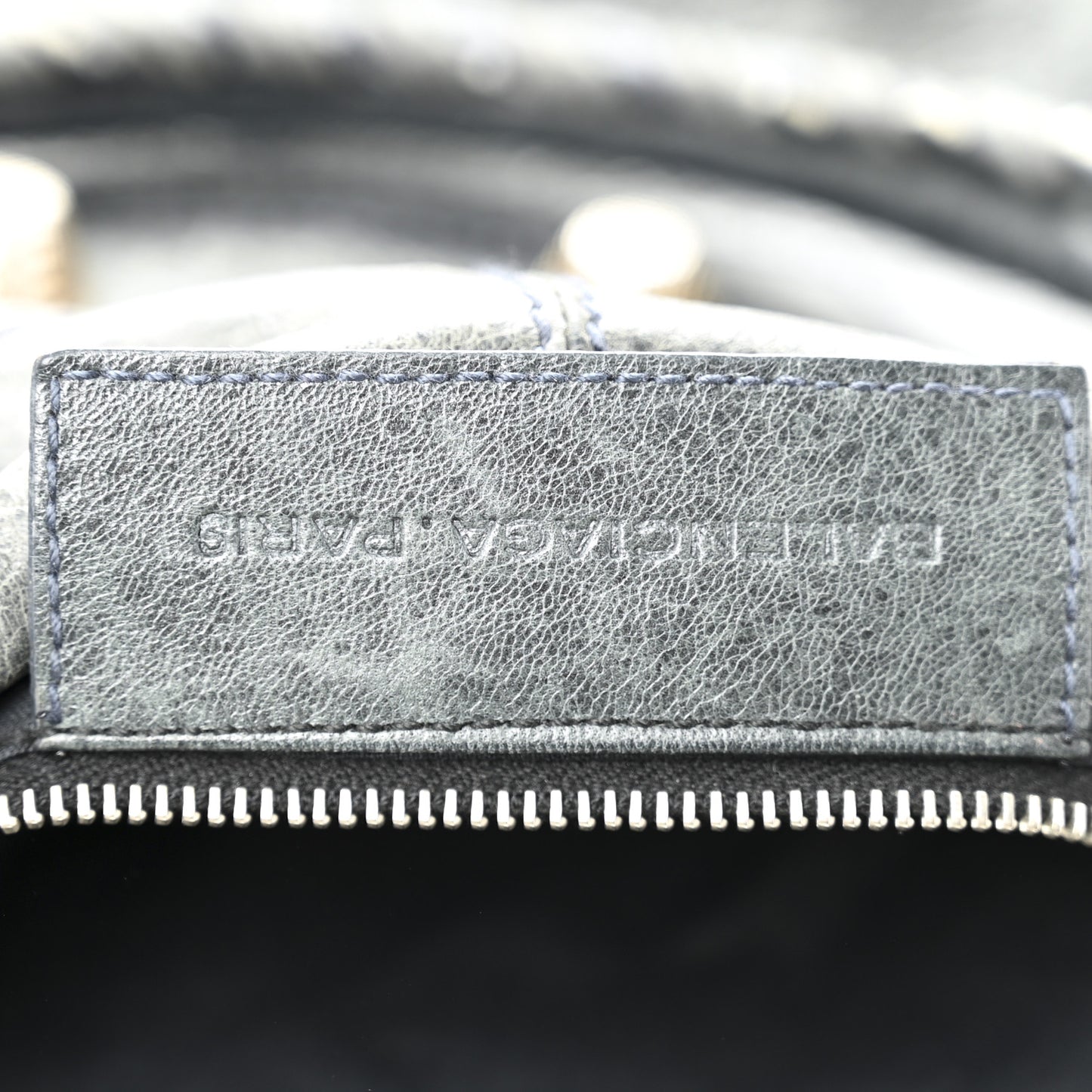 Agneau Giant 21 Silver Hardware Work Anthracite