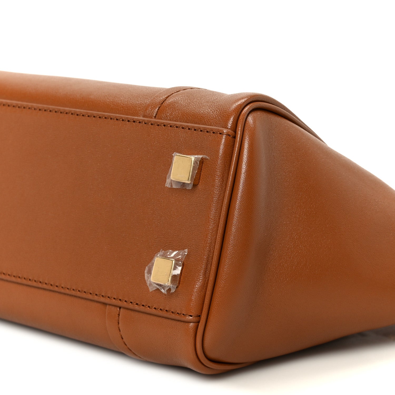 Celine Supple Shiny Lambskin Little New Luggage Soft Tan 10 of 10