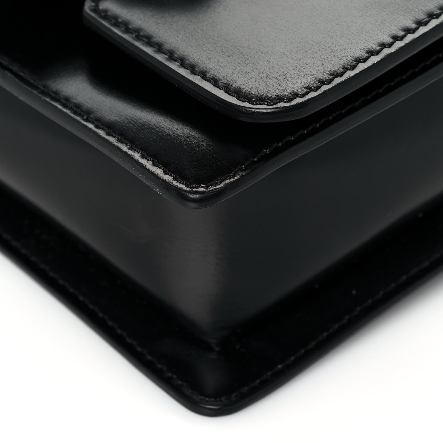 Givenchy Calfskin Infinity Flap Bag Black 7 of 13