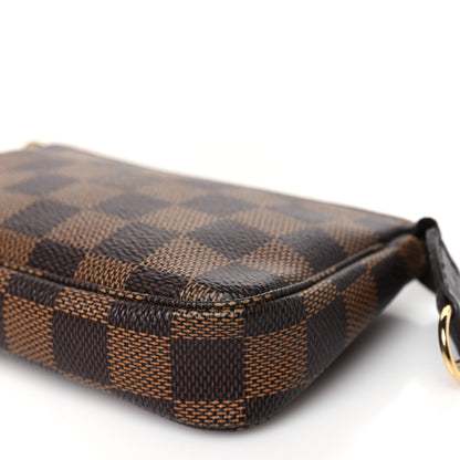 Louis Vuitton Damier Ebene Mini Pochette Accessories 9 of 10