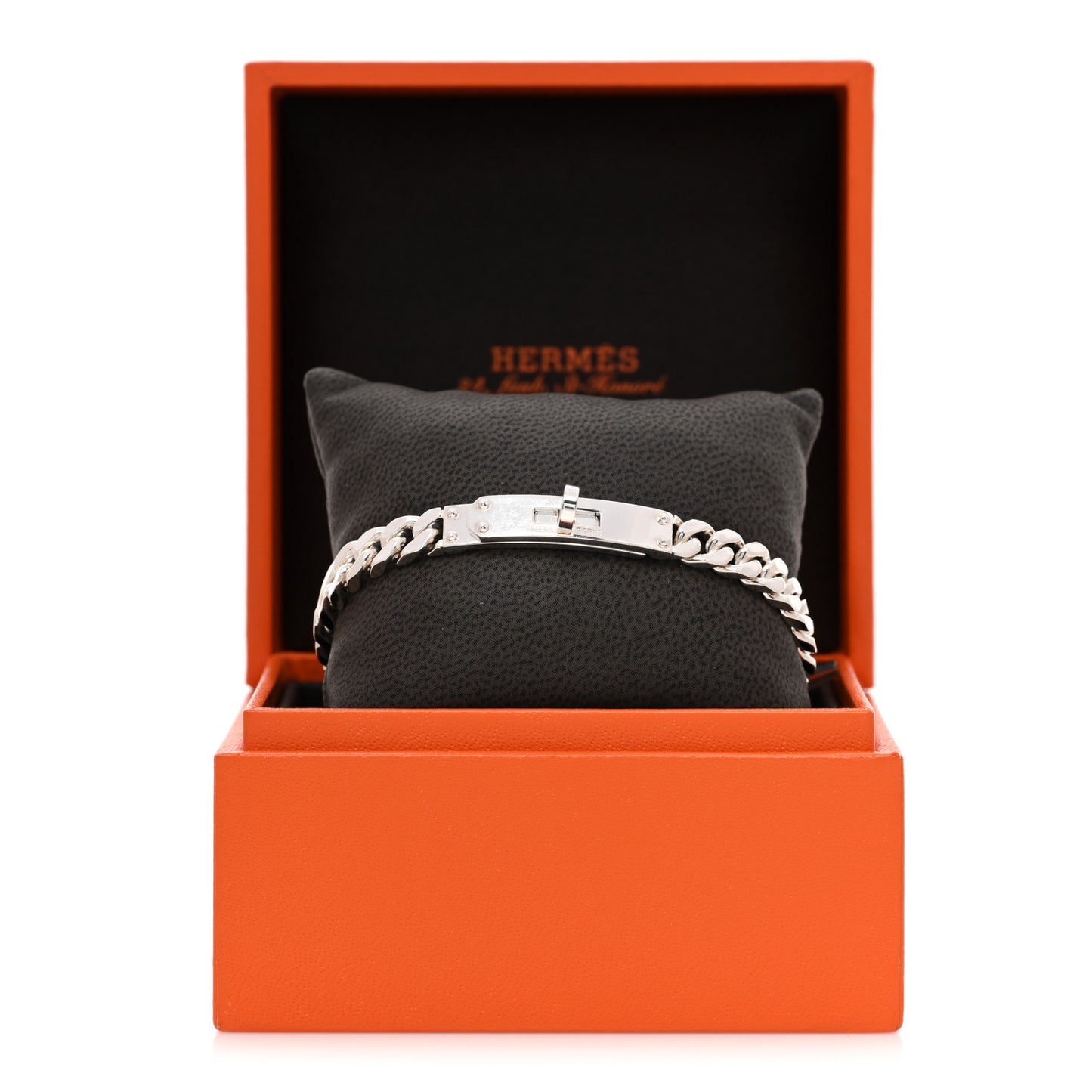 Sterling Silver TPM Kelly Gourmette Bracelet LG