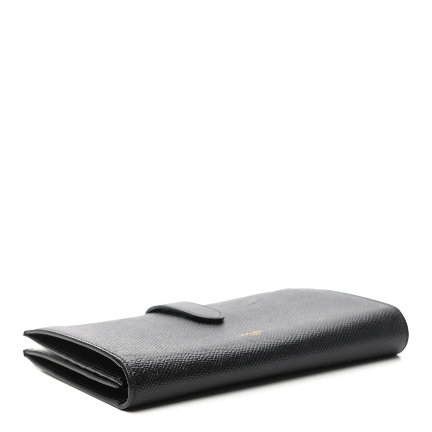 Celine Grained Calfskin Large Multifunction Strap Wallet Black 4 of 9
