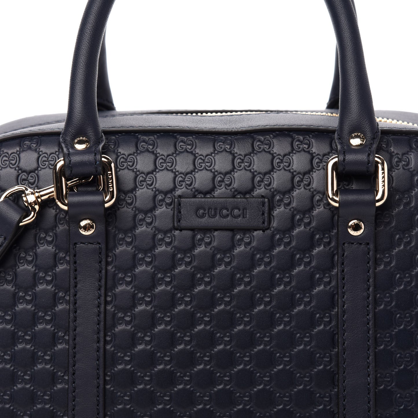 Microguccissima Medium Crossbody Bag Blue