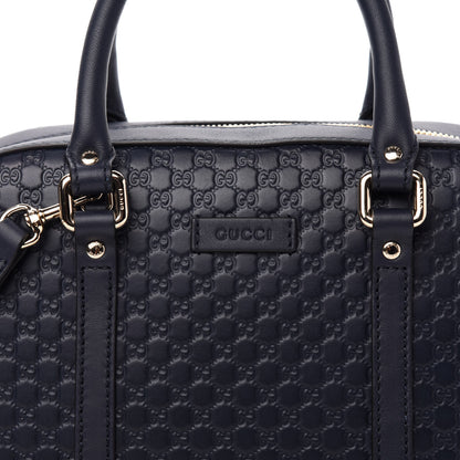 Gucci Microguccissima Medium Crossbody Bag Blue 11 of 11