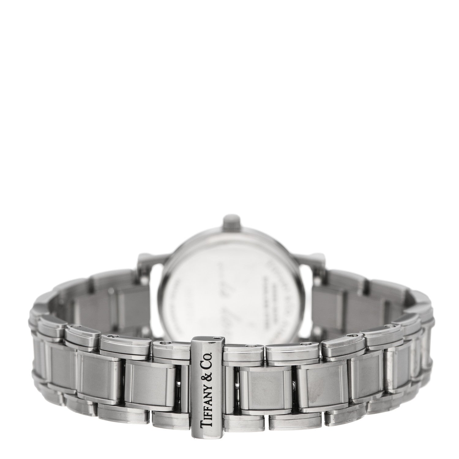Tiffany Stainless Steel 25mm Atlas Quartz Watch Grey 3 of 4