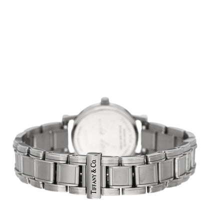 Tiffany Stainless Steel 25mm Atlas Quartz Watch Grey 3 of 4