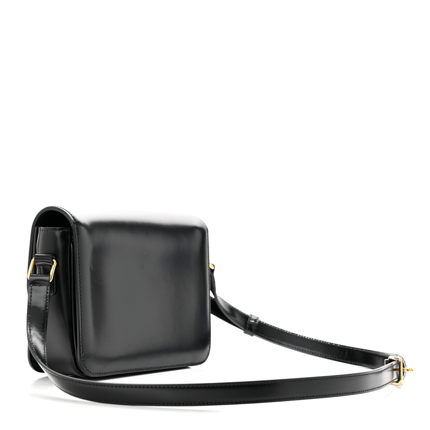 Shiny Calfskin Teen Triomphe Black