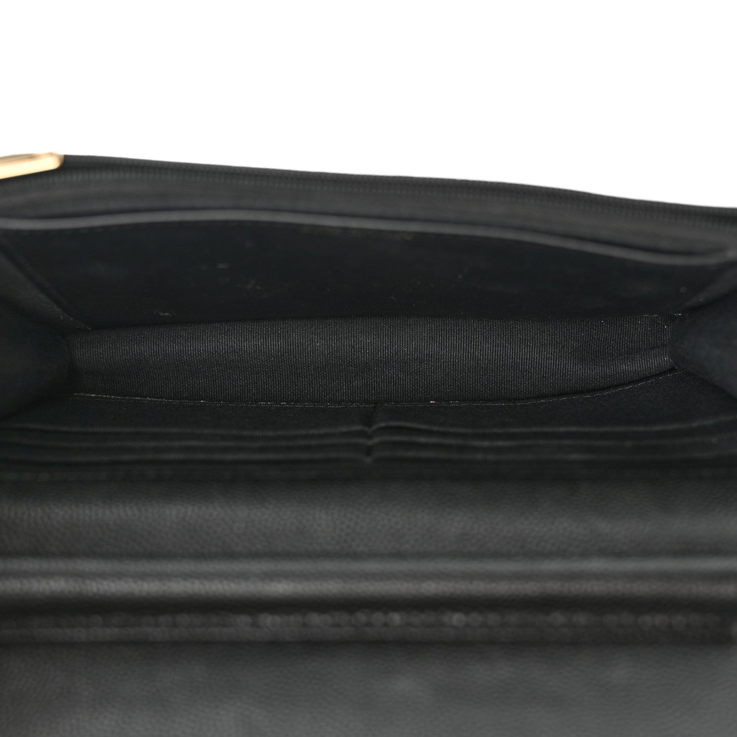 Chanel Caviar Quilted Crystal Enamel CC Wallet On Chain WOC Black 5 of 14