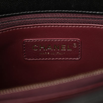 Chanel Caviar Quilted Small Coco Handle Flap Black 6 of 11