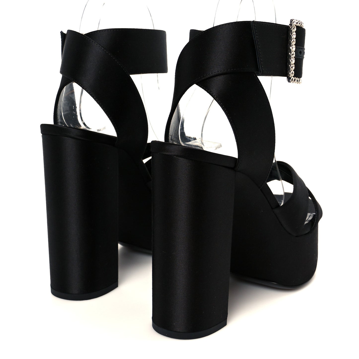 Raso Regale Jota 85 Heaven Platform Sandals 37.5 Black