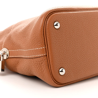 Hermes Taurillon Clemence Bolide 31 Gold 9 of 11
