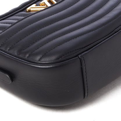 Louis Vuitton Calfskin New Wave Camera Bag Black 5 of 9