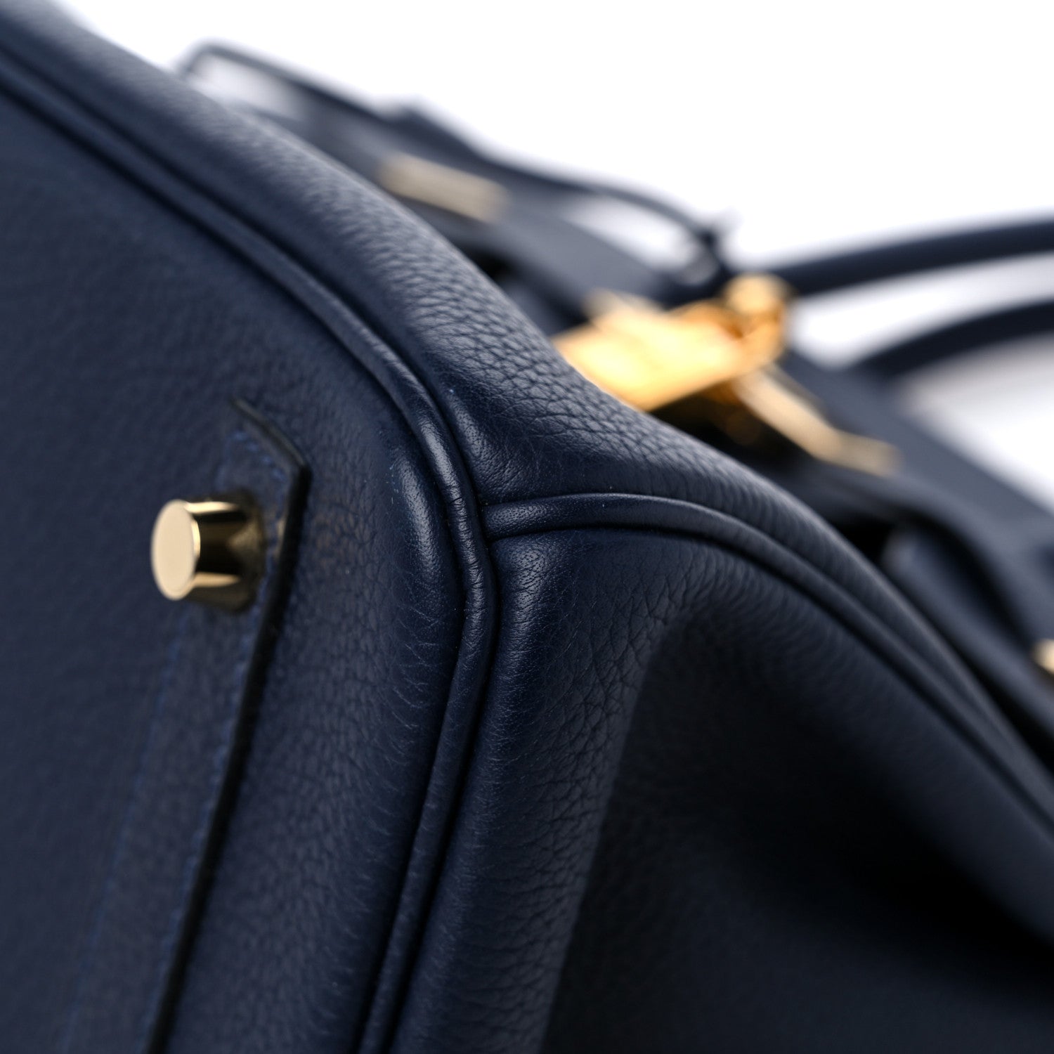 Hermes Togo Birkin 30 Bleu Nuit 9 of 12