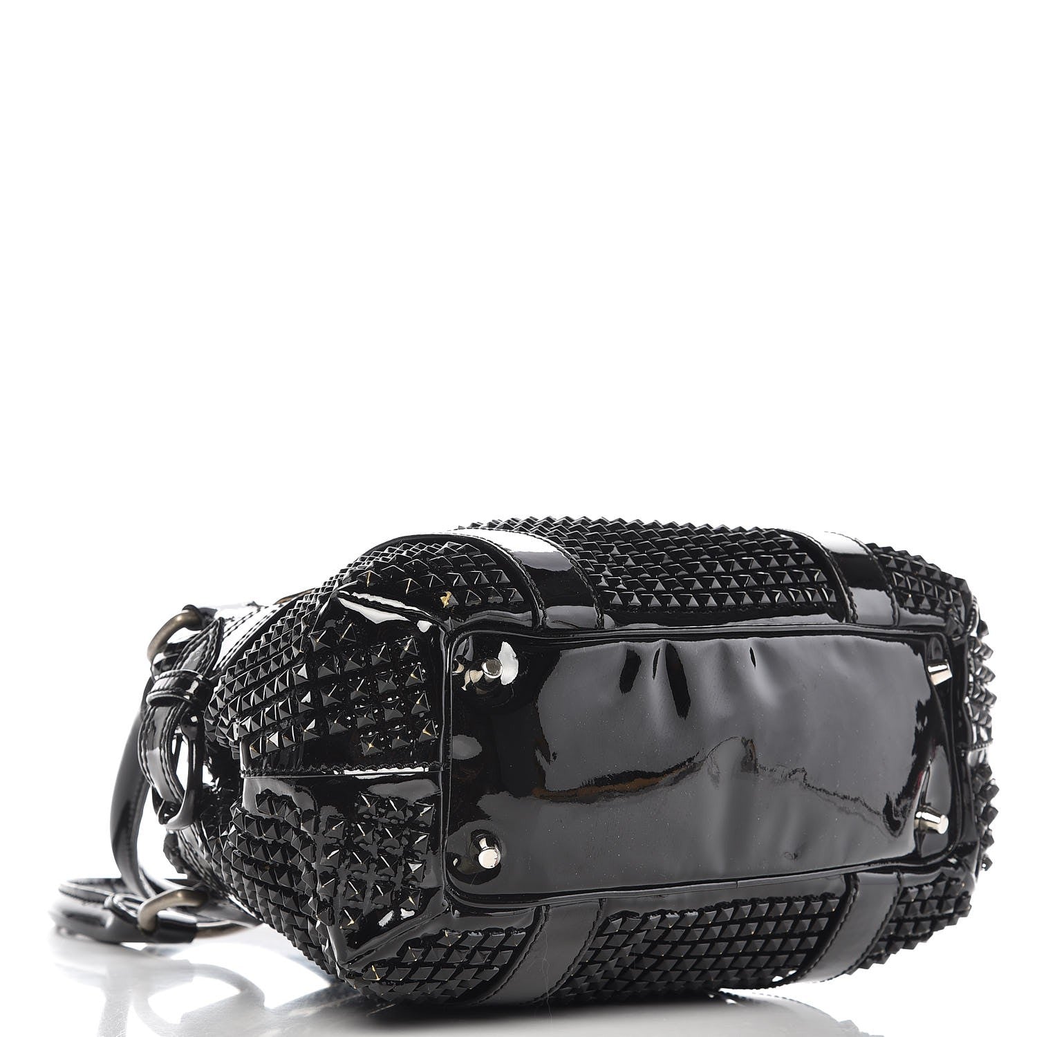 Burberry Patent Prorsum Rachel Studded Black 4 of 6