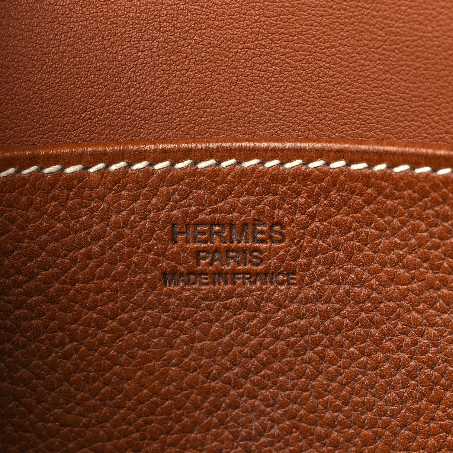 Hermes Barenia Faubourg Halzan 31 Fauve 6 of 13