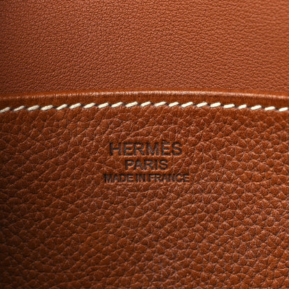 Hermes Barenia Faubourg Halzan 31 Fauve 6 of 13