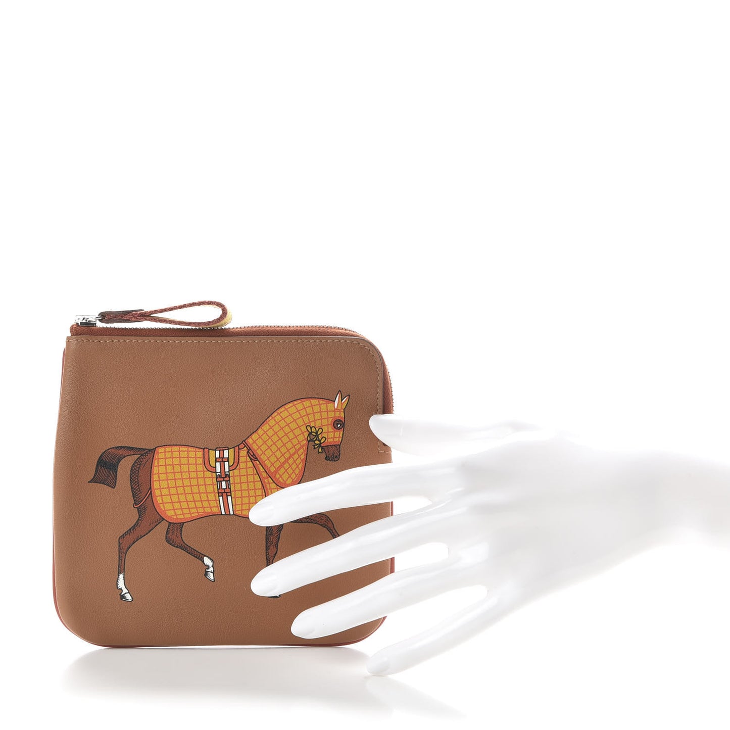 Swift Couverture Nouvelle Carre Pocket Pouch Gold Ambre