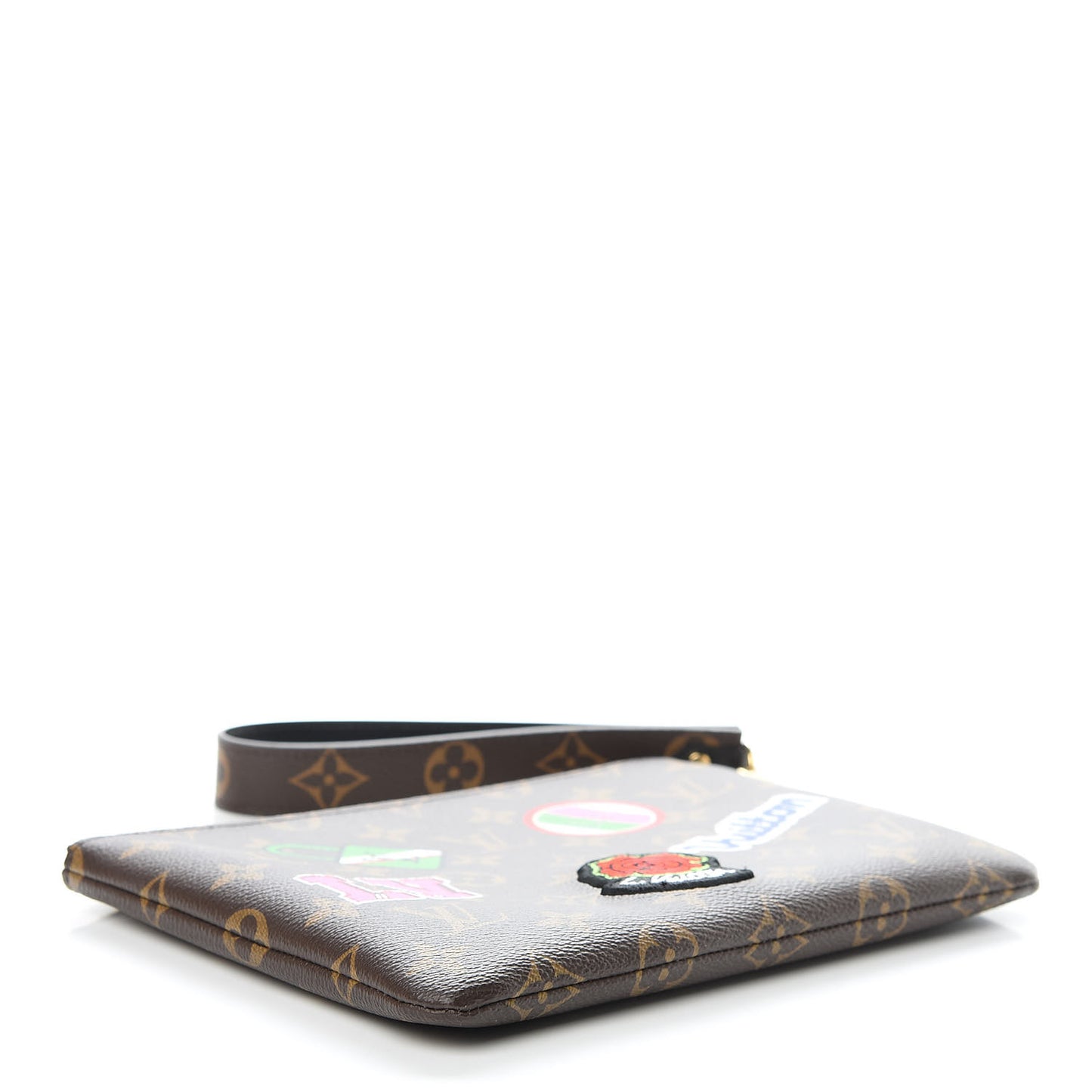 Monogram Travel Stickers City Pouch