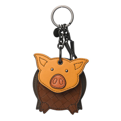 Bottega Veneta Nappa Intrecciato Pig Charm Multicolor 1 of 3