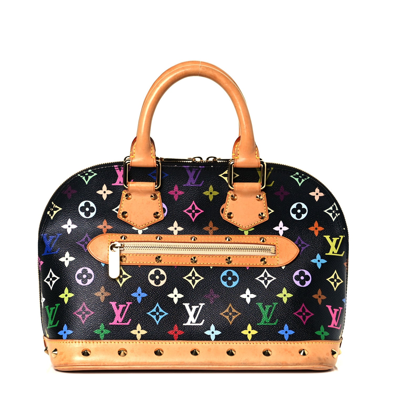 Louis Vuitton Monogram Multicolor Alma Black 1 of 19