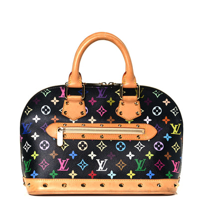 Louis Vuitton Monogram Multicolor Alma Black 1 of 19