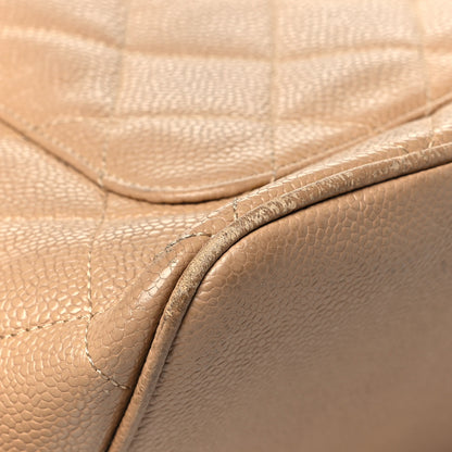 Chanel Caviar Quilted Medallion Tote Beige 11 of 12