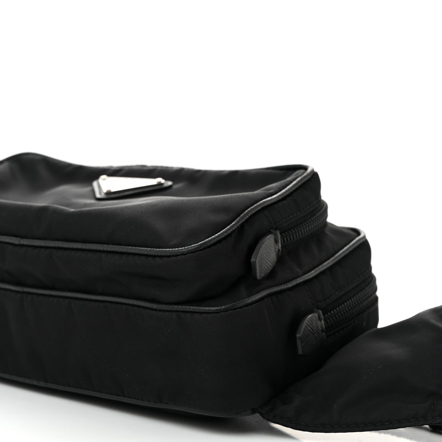 Tessuto Nylon Belt Bag Black