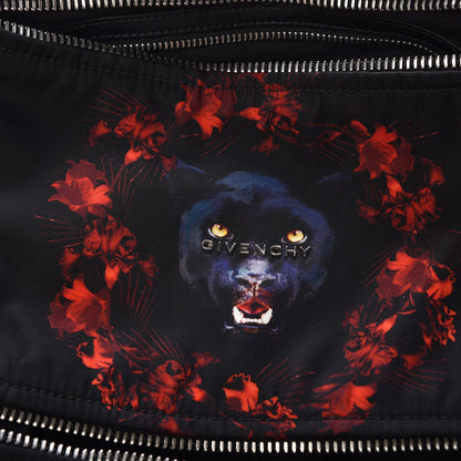Givenchy Nylon Jaguar Floral Print Small Pandora Black 9 of 11