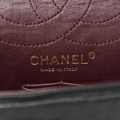 Chanel Aged Calfskin Quilted 2.55 Reissue 226 Flap Black 6 of 11