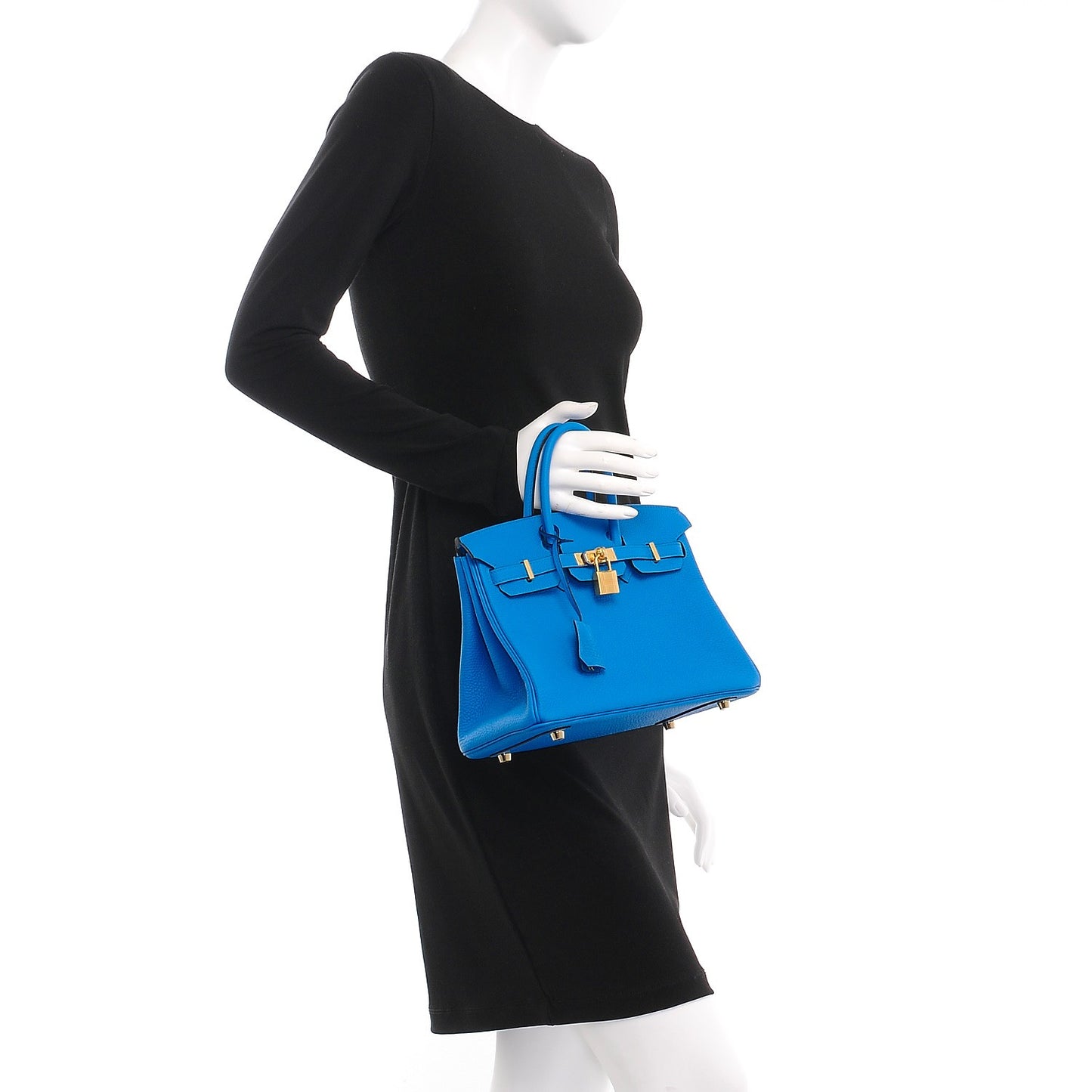 Togo Birkin 25 Bleu Zanzibar