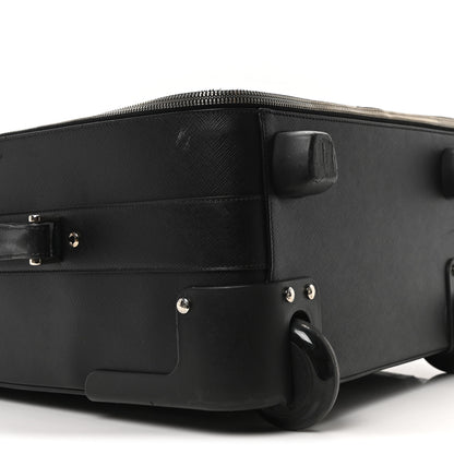 Prada Saffiano Trolley Luggage Black 7 of 8