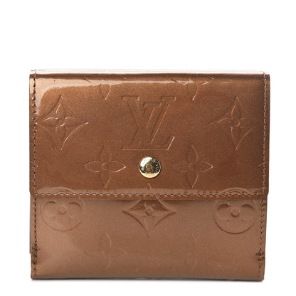 Louis Vuitton Vernis Elise Wallet Bronze 1 of 5
