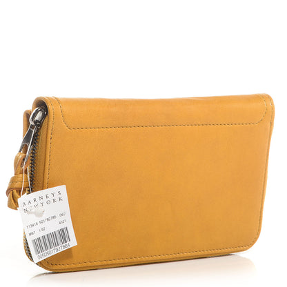 Proenza Schouler Leather PS1 Large Zip Wallet Mustard 3 of 7