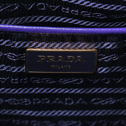 Prada Saffiano Vernice Promenade Tote Viola 7 of 8